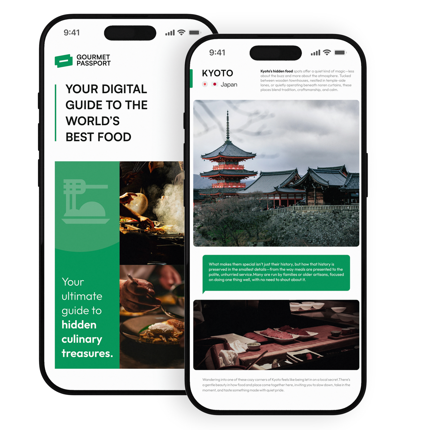 Digital Food & Dining Guide